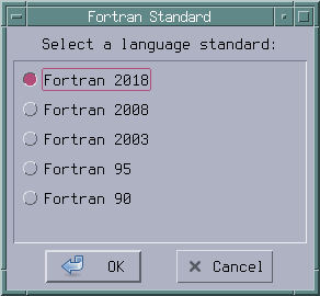 Xdialog called from Fortran