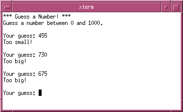 Guess a Number! in Python